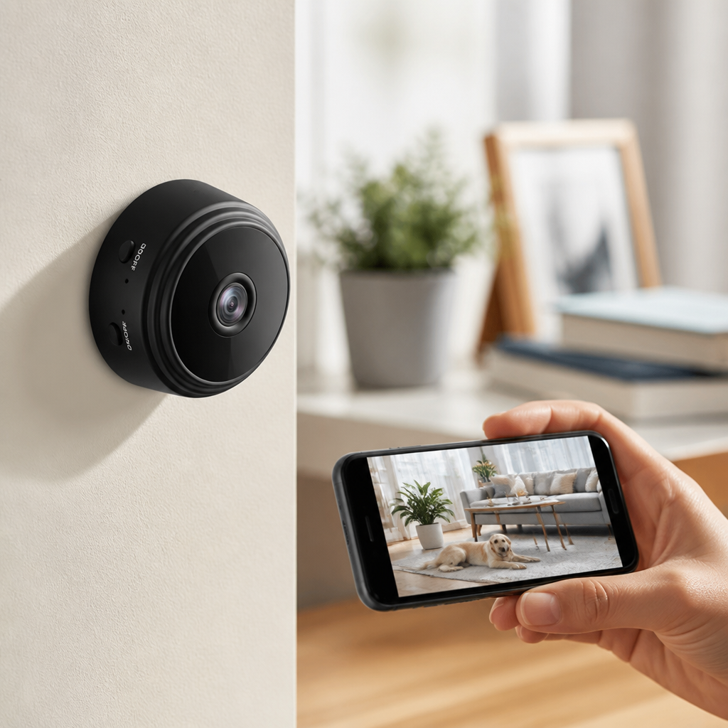1080p HD Magnetic Mount Surveillance Camera (WiFi)