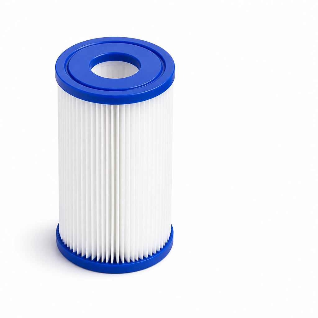 20 Micron Pleated Sediment Filter Cartridge (Fits 5x2.5 Inch)