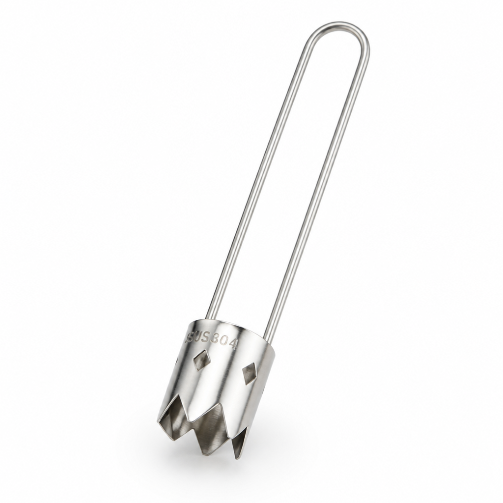 304 Stainless Steel Twist-Press Fruit & Vegetable Corer