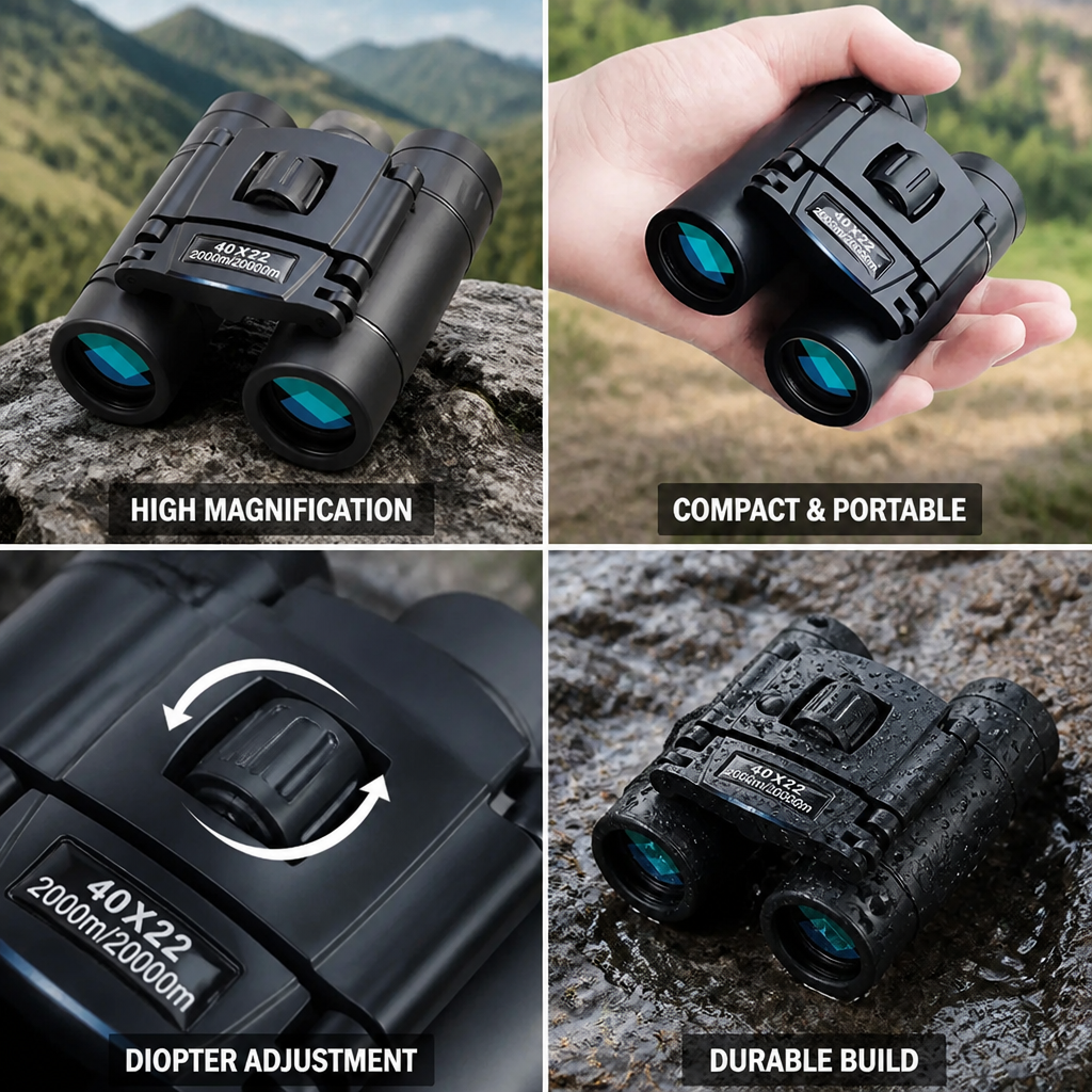 40x Magnification Infrared Binoculars