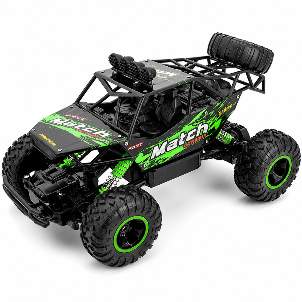 4WD Metal-Body Remote-Controlled Monster Truck
