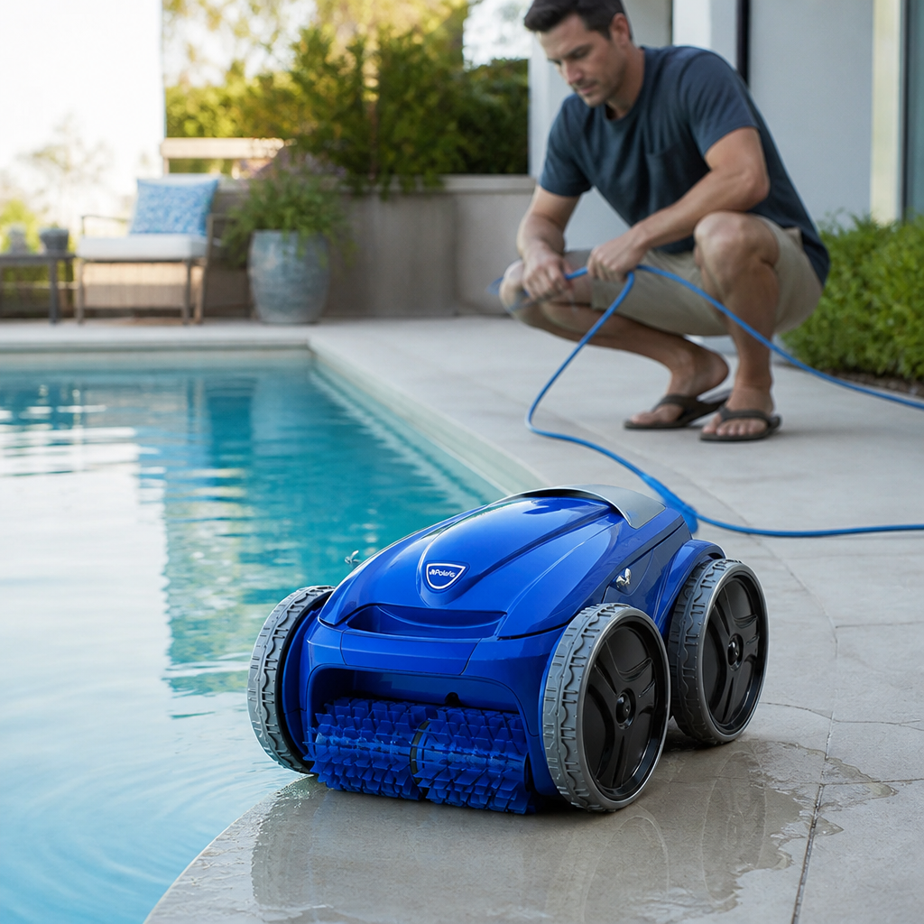 4WD & Vortex Vacuum Robotic Pool Cleaner (Inground)