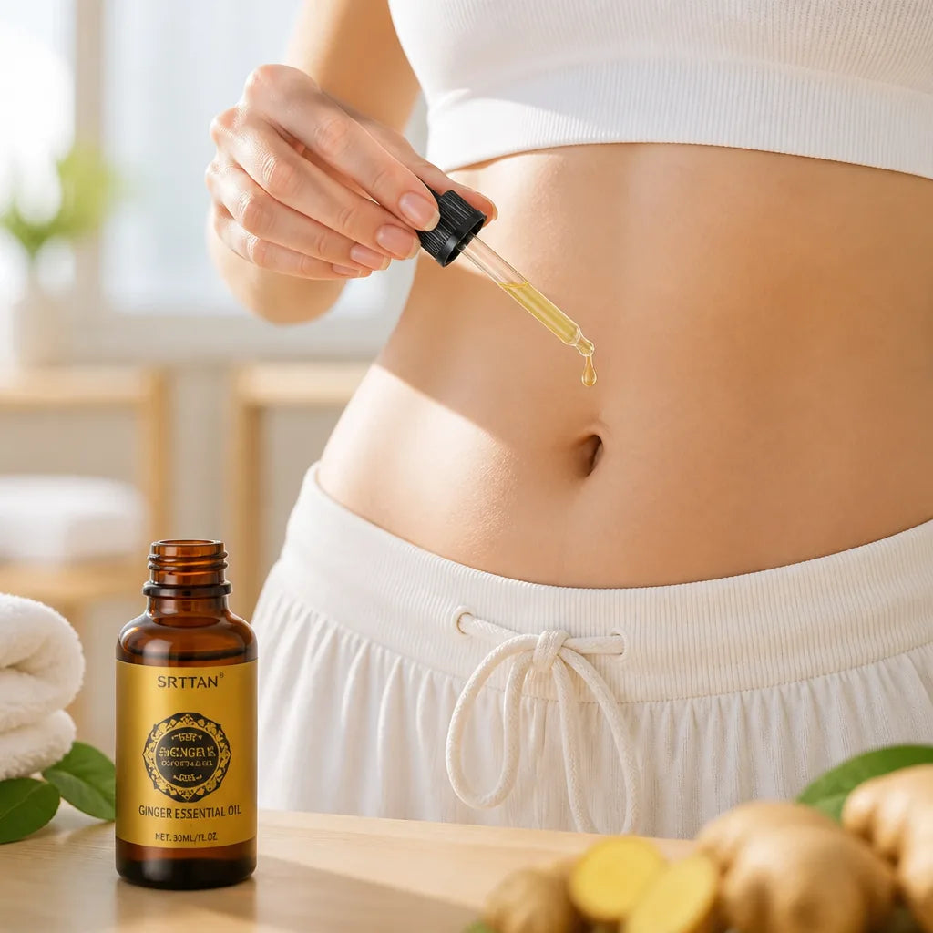 Abdominal Slimming Serum Ginger Essential Oil Plant-Based