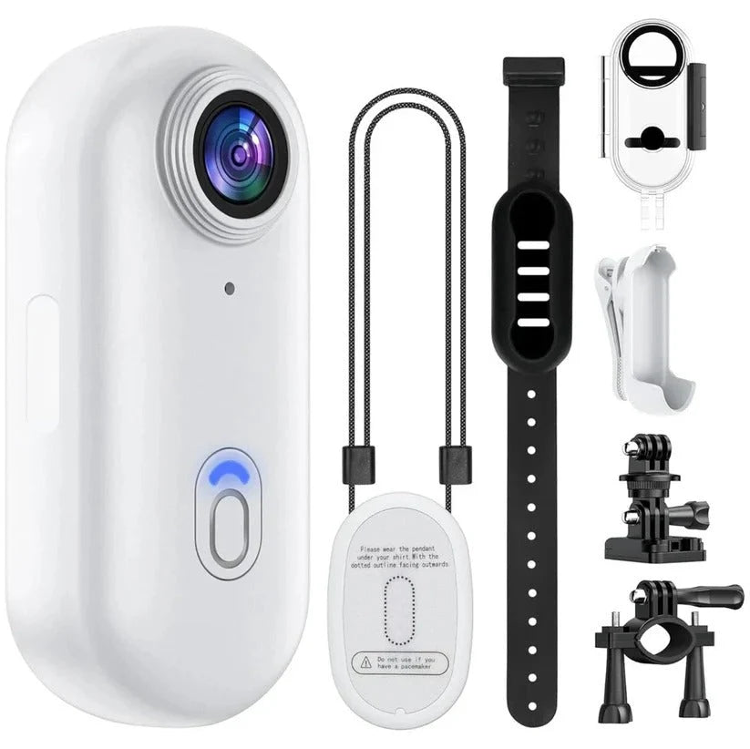 Action Camera 4K 30fps 128GB Moisture-Resistant
