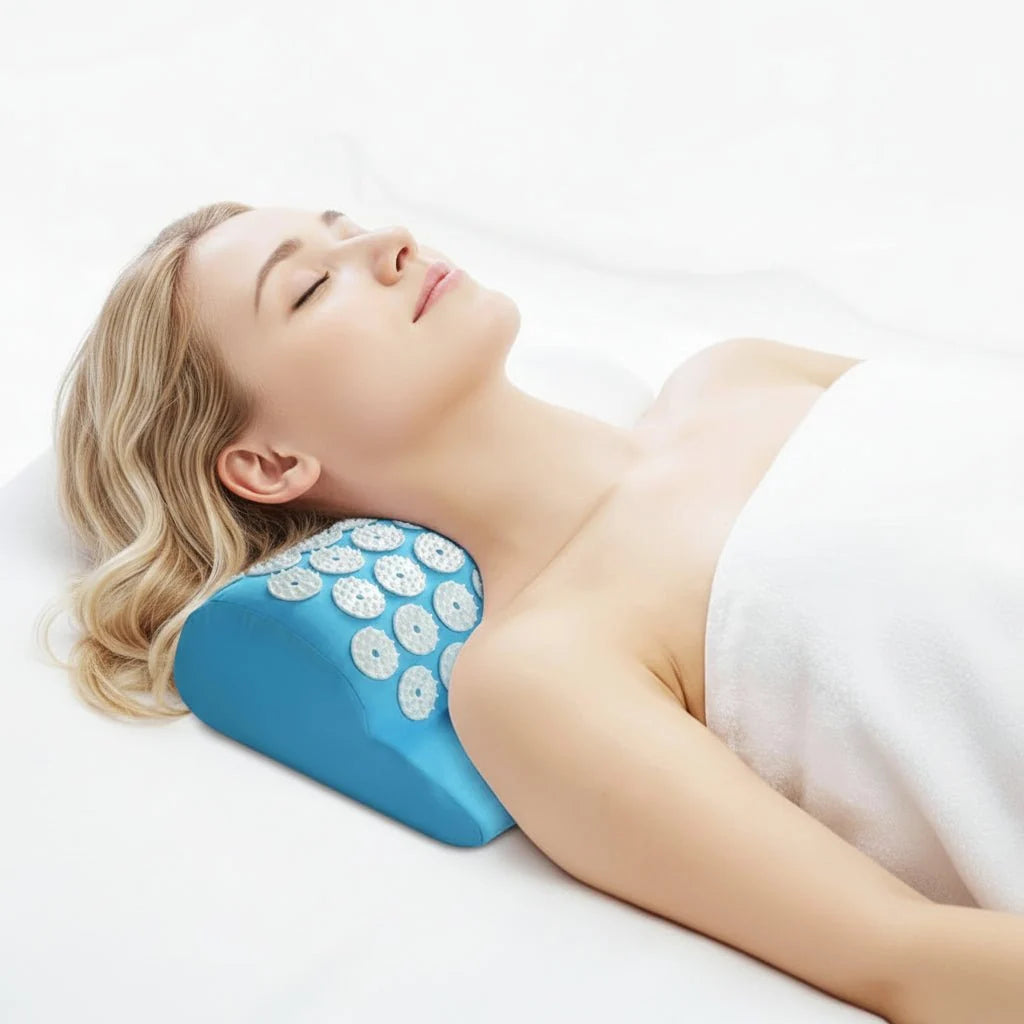 Acupressure Pillow Ergonomic Lower Back Support Washable