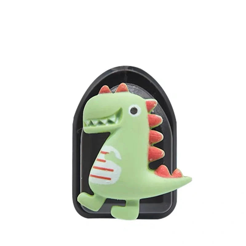 Adhesive Hooks Animal Design Set of 4 for Car & Home