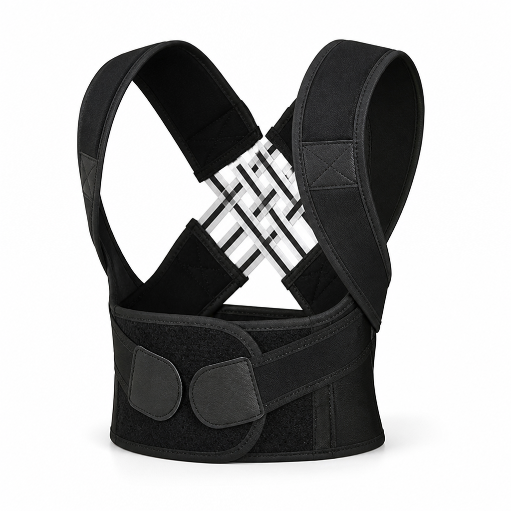 Adjustable Breathable Posture Correction Belt (Discreet Under‑Clothing)