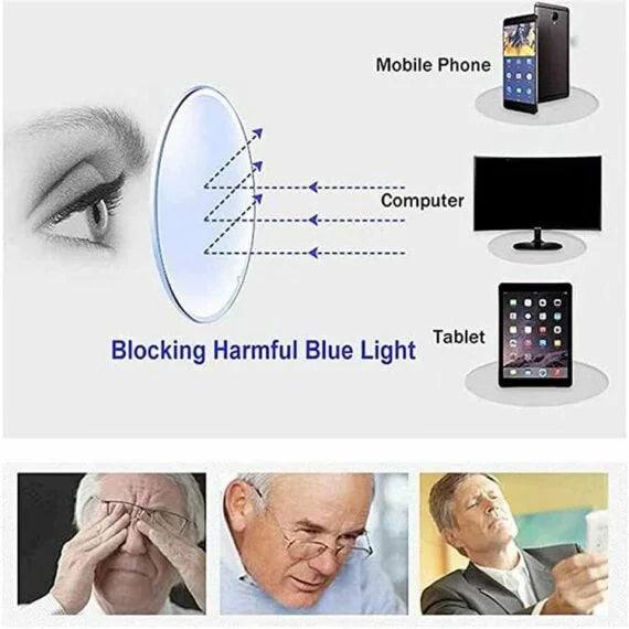 Adjustable Focus Glasses Dial Adjustable Lenses Lightweight Frame