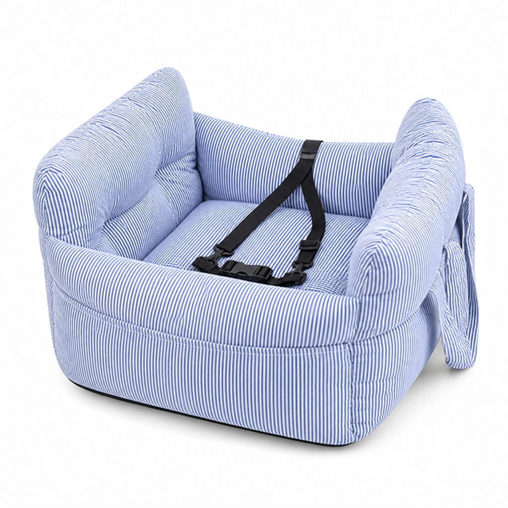 Adjustable Safety Harness Machine-Washable Dog Booster Seat