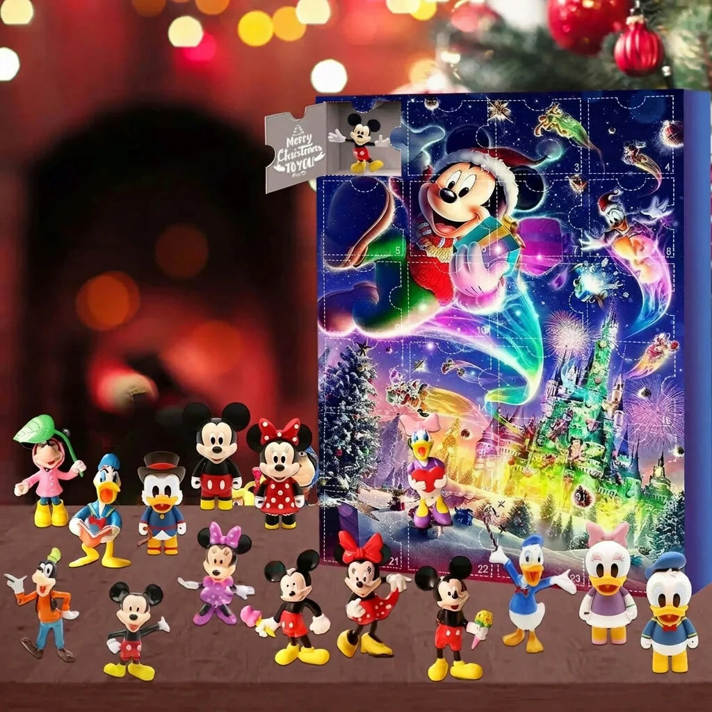 Advent Calendar 24 Collectible Character Figures