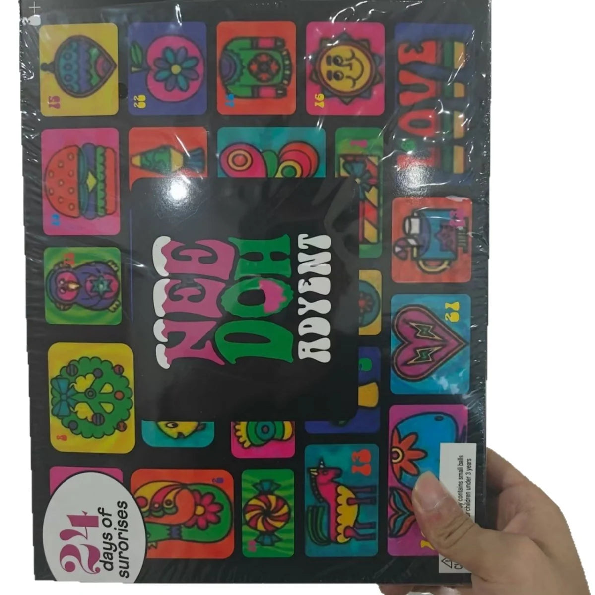 Advent Calendar 24 Daily Surprises Resin Figures