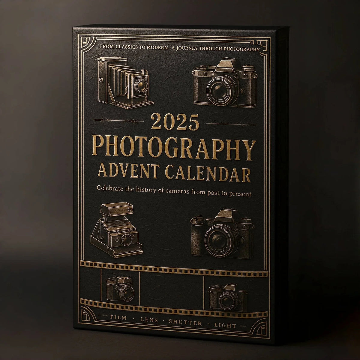 Advent Calendar 24 Miniature Cameras Acrylic Collection
