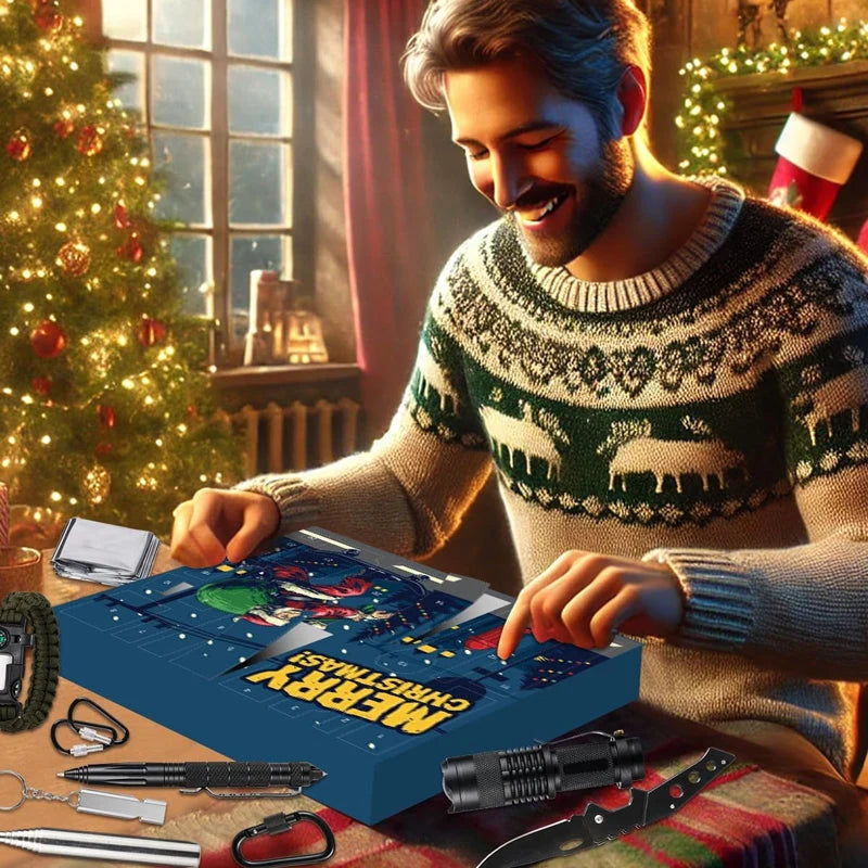 Advent Calendar 24-Piece Camping & Survival Gear