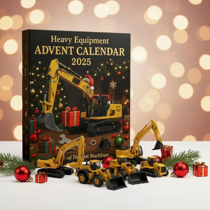 Advent Calendar Construction Vehicle Theme 24 Toy Surprises