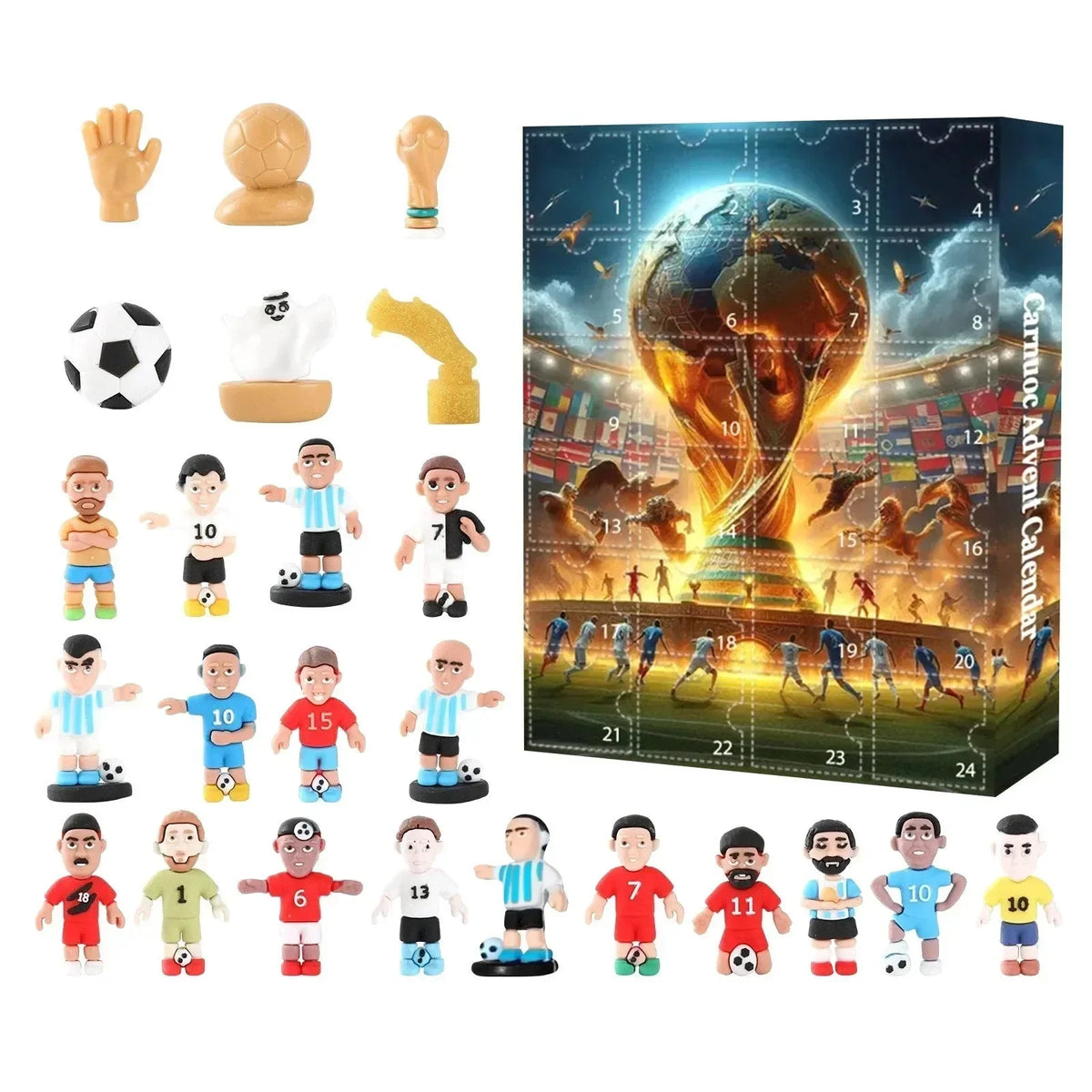Advent Calendar Football 24 Daily Surprises