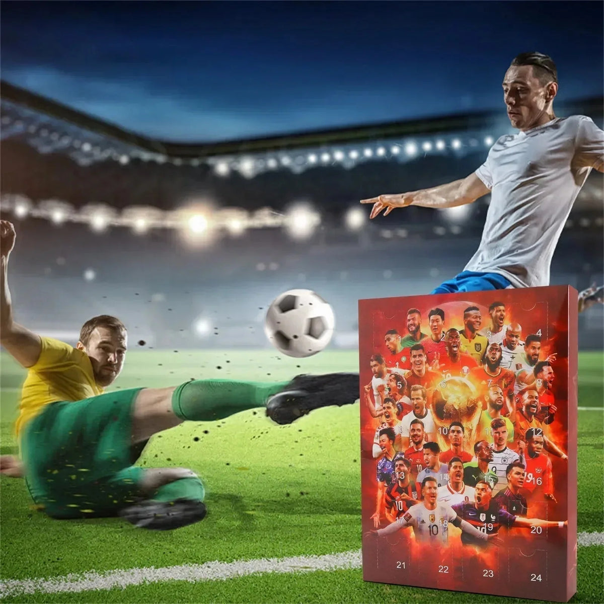 Advent Calendar Football 24 Daily Surprises