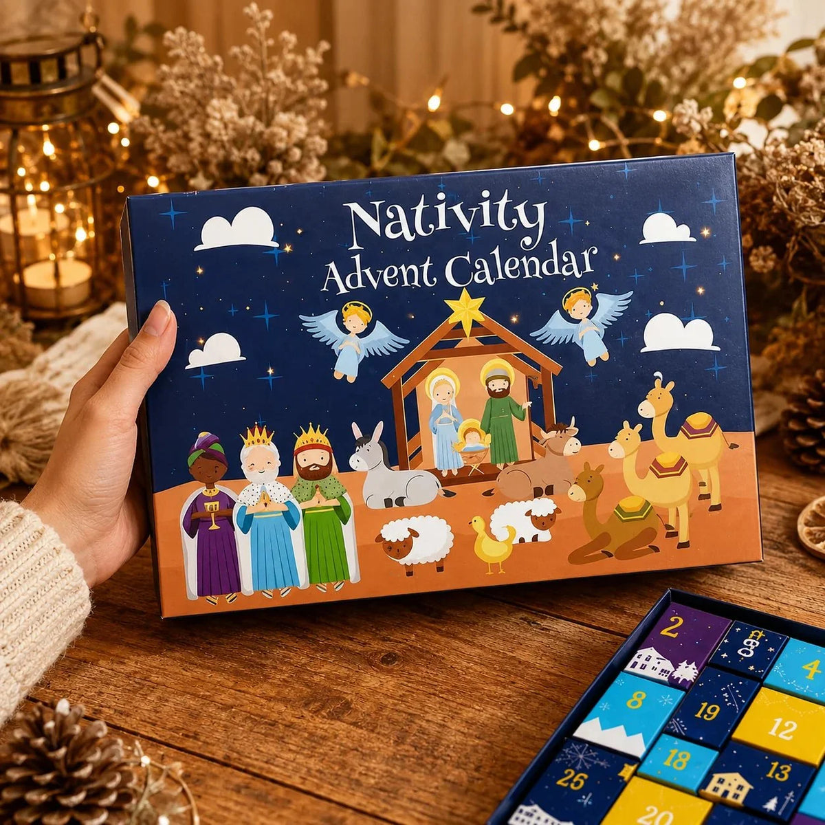 Advent Calendar Nativity Scene 25 Pieces