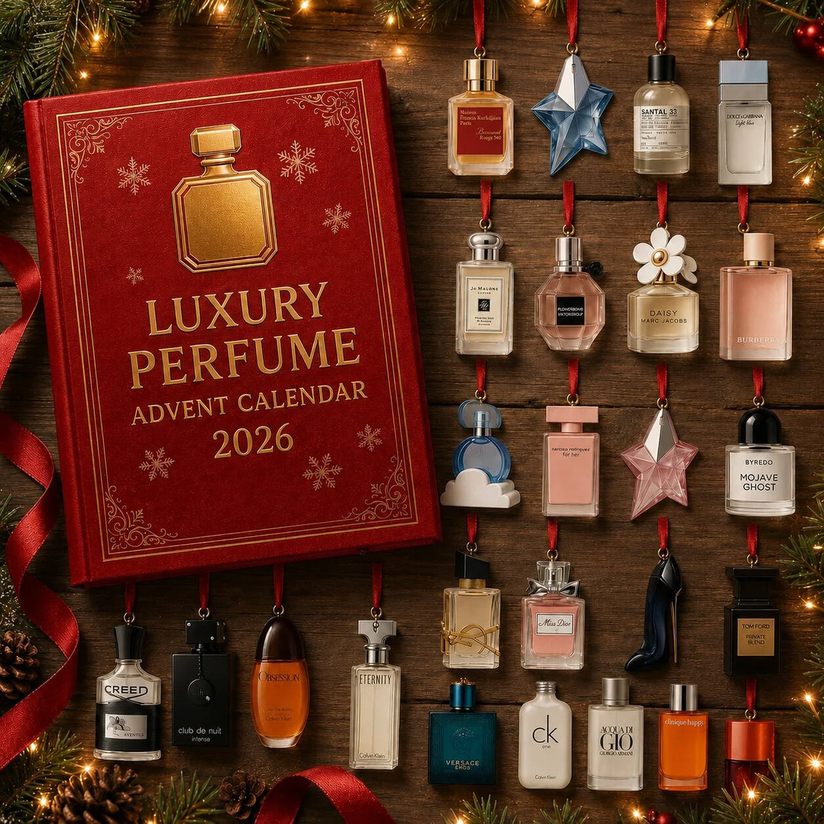 Advent Calendar Perfume-Themed 24 Doors