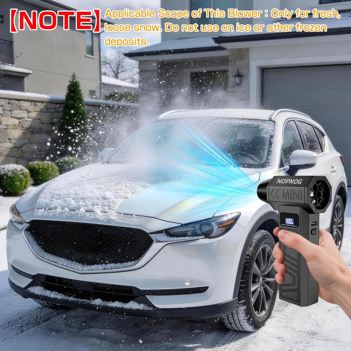 Air Blower & Vacuum 2-In-1 Brushless USB-C Rechargeable