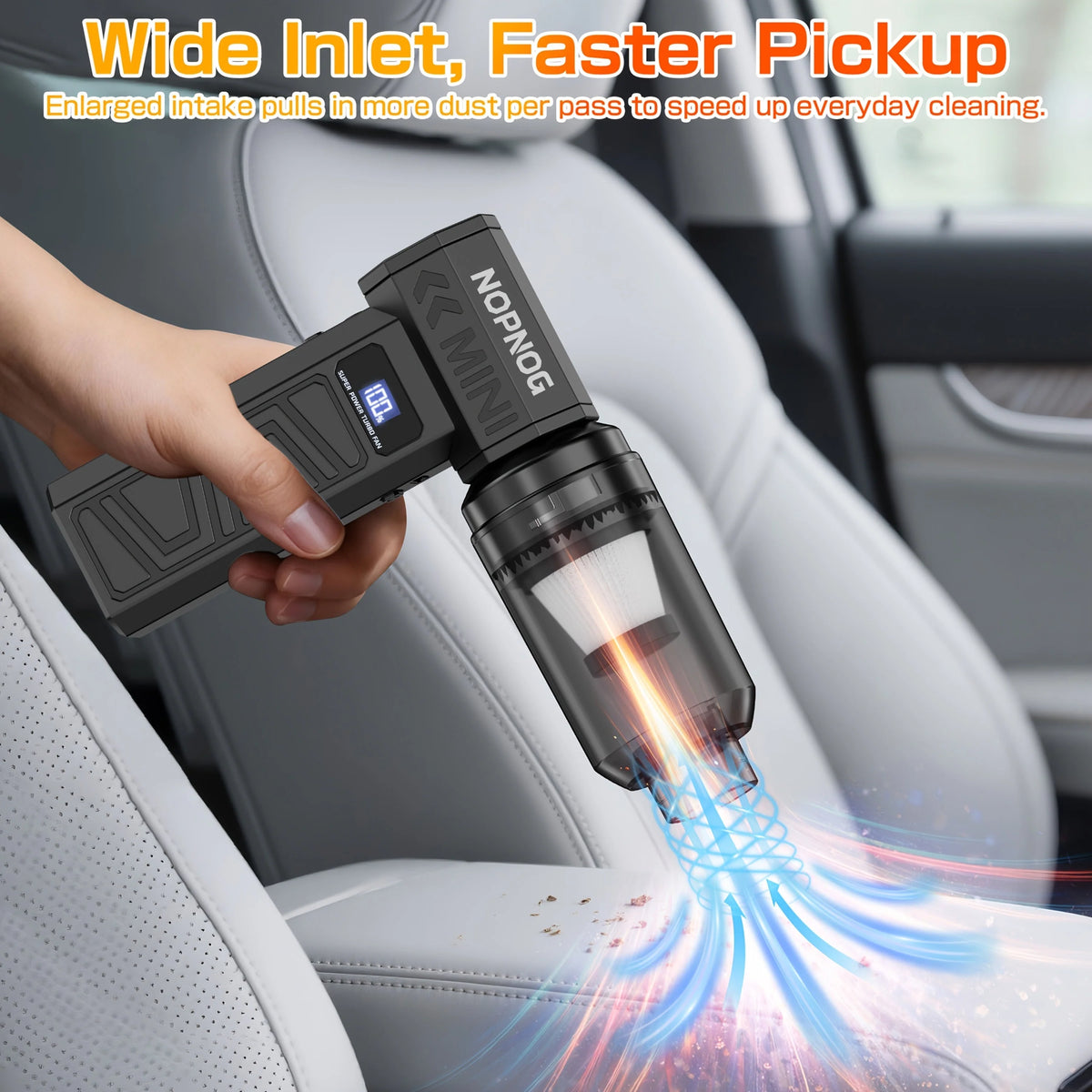 Air Blower & Vacuum 2-In-1 Brushless USB-C Rechargeable