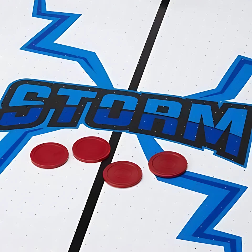 Air Hockey Table 7-Foot 80 CFM Motor LED Scoreboard