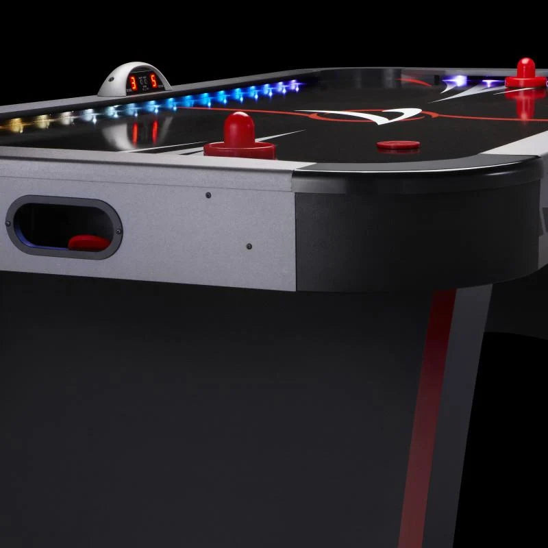 Air Hockey Table LED Playfield Includes Pucks & Pushers