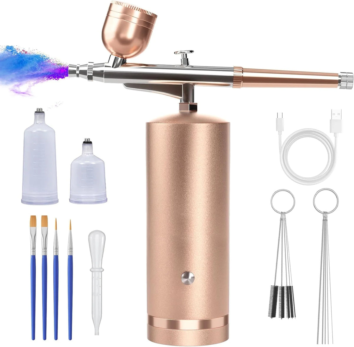 Airbrush Cordless Rechargeable 0.3mm Nozzle