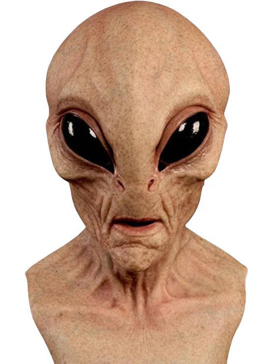 Alien Mask Full Head Latex Breathable