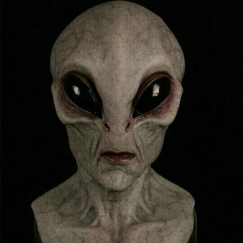 Alien Mask Full-Head Latex & Silicone