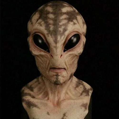 Alien Mask Full-Head Latex & Silicone