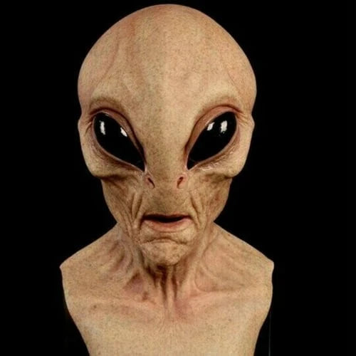 Alien Mask Full-Head Latex & Silicone