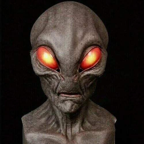 Alien Mask Full-Head Latex & Silicone