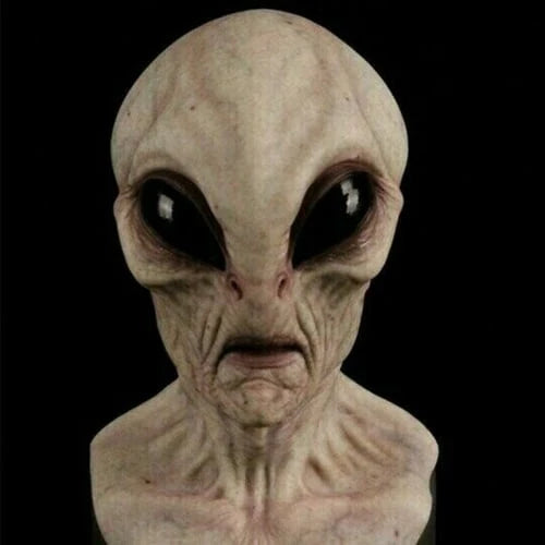 Alien Mask Full-Head Latex & Silicone