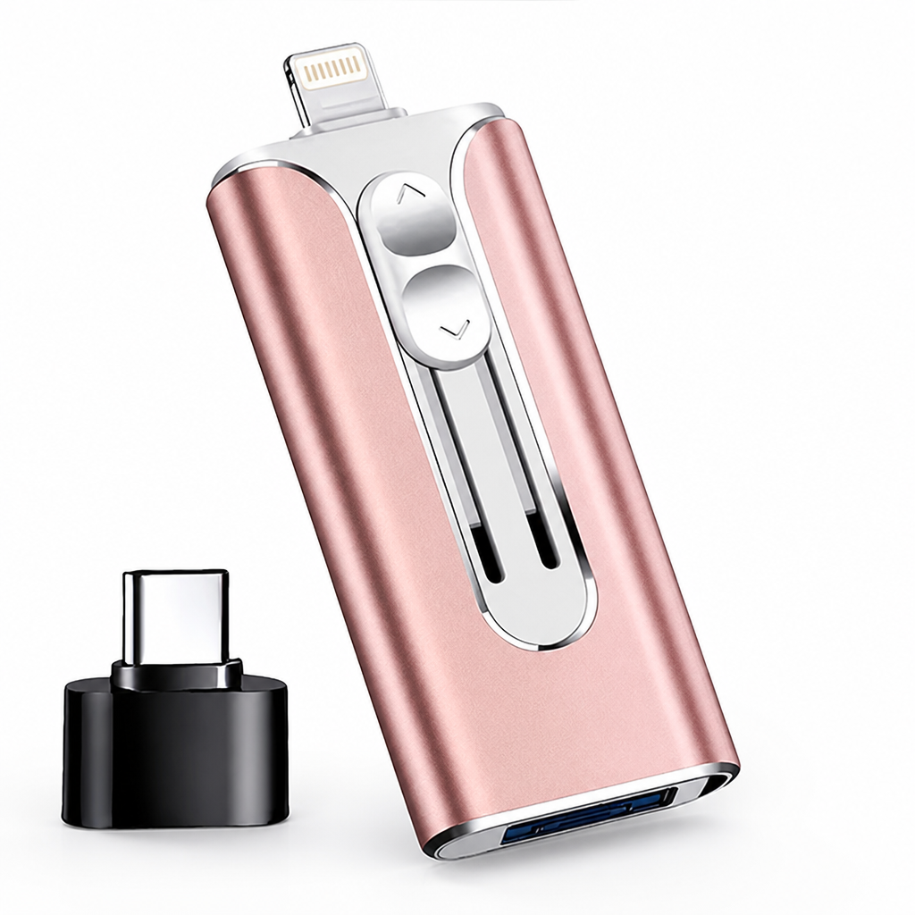 Aluminum 4-in-1 High-Speed USB Flash Drive