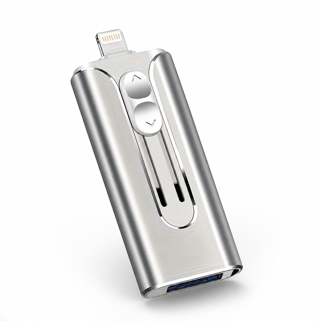 Aluminum 4-in-1 High-Speed USB Flash Drive