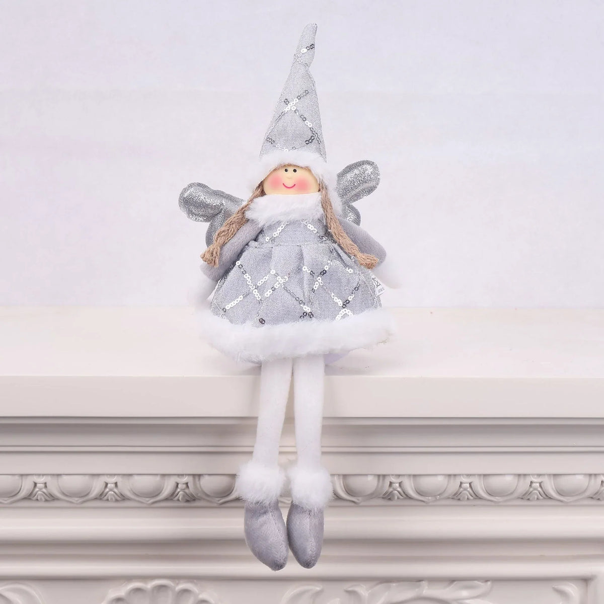 Angel Figurine Handmade Textile Tabletop Decor 6 Colors