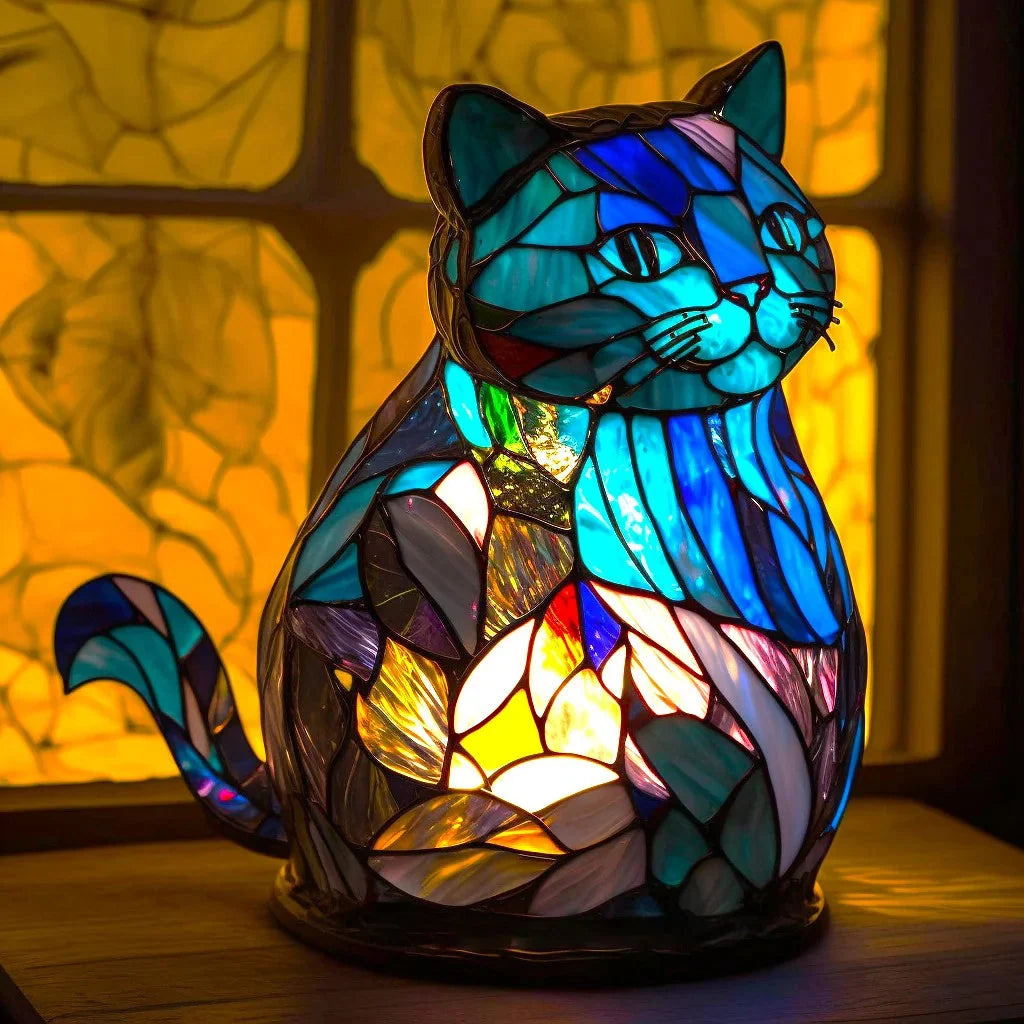 Animal Figurine Table Lamp Sculptural Design Warm Ambient Glow Compact 15 cm