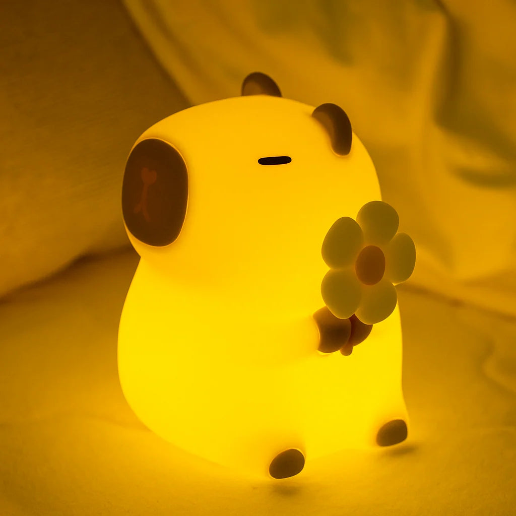 Animal Night Light Silicone Color-Changing Rechargeable