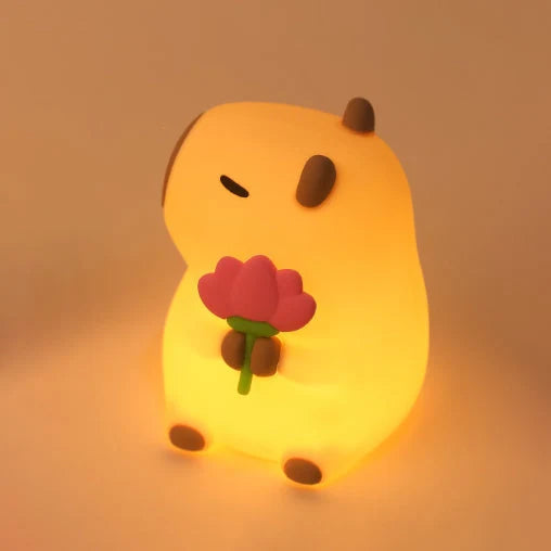 Animal Night Light Silicone Color-Changing Rechargeable