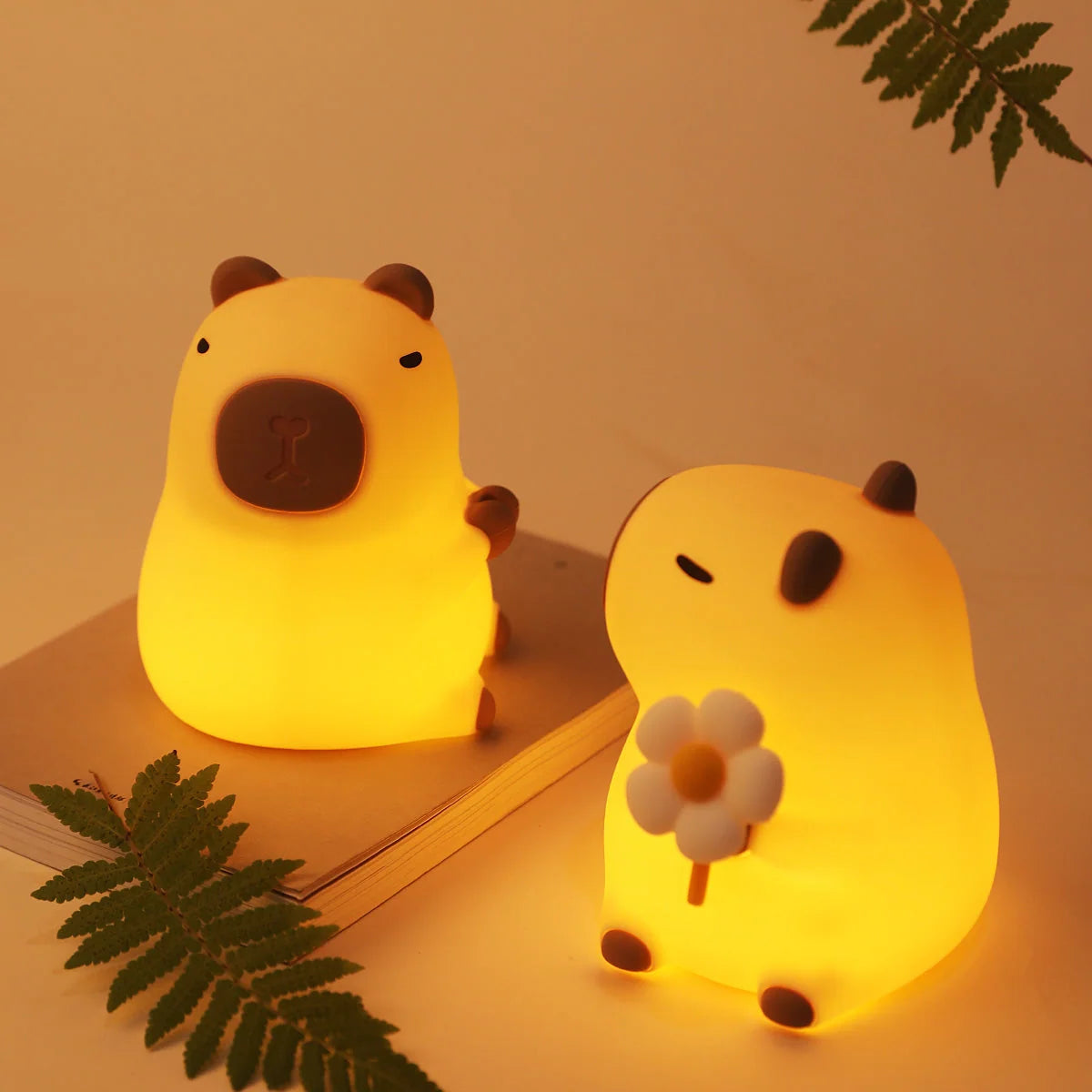 Animal Night Light Silicone Color-Changing Rechargeable