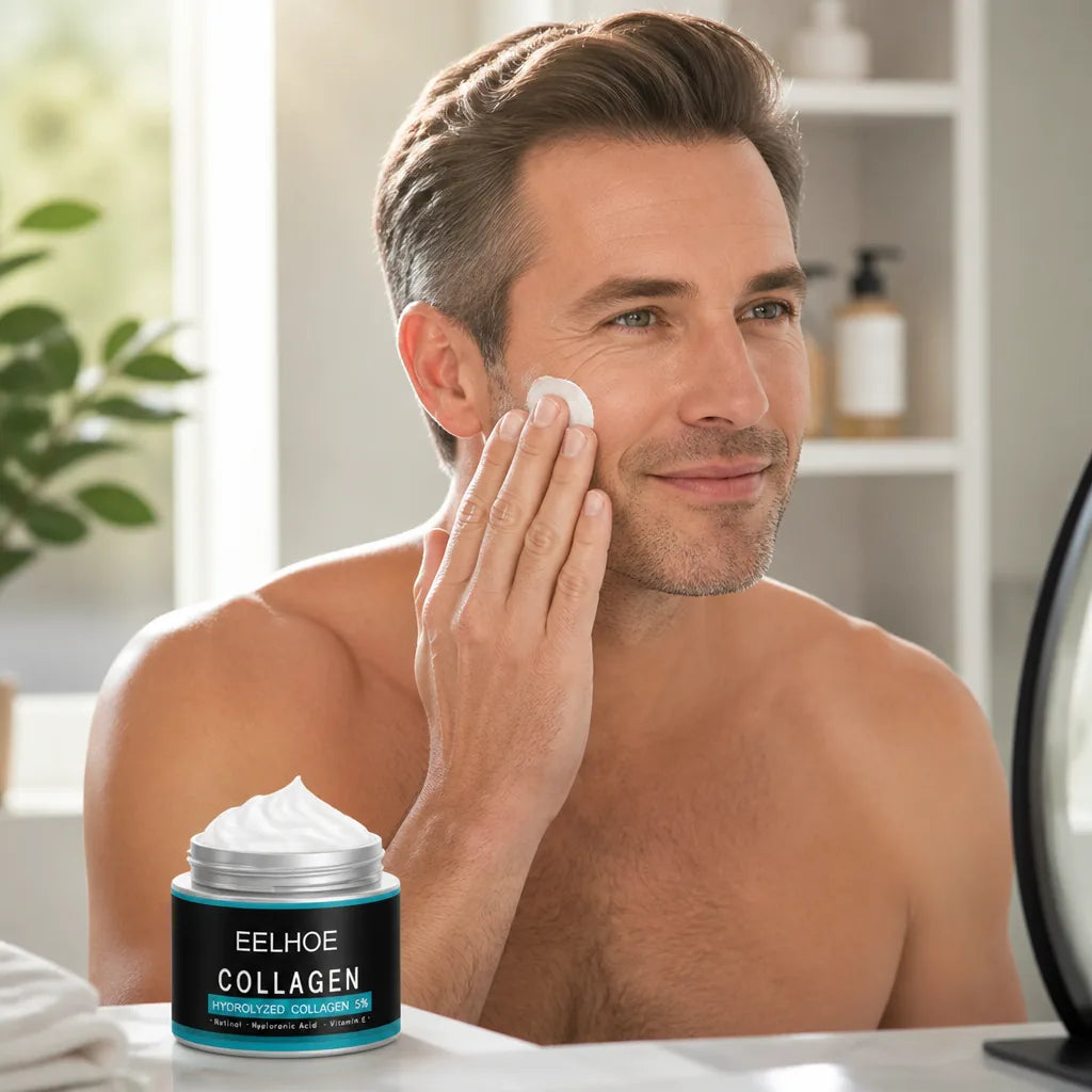 Anti-Aging Cream For Men Collagen & Retinol