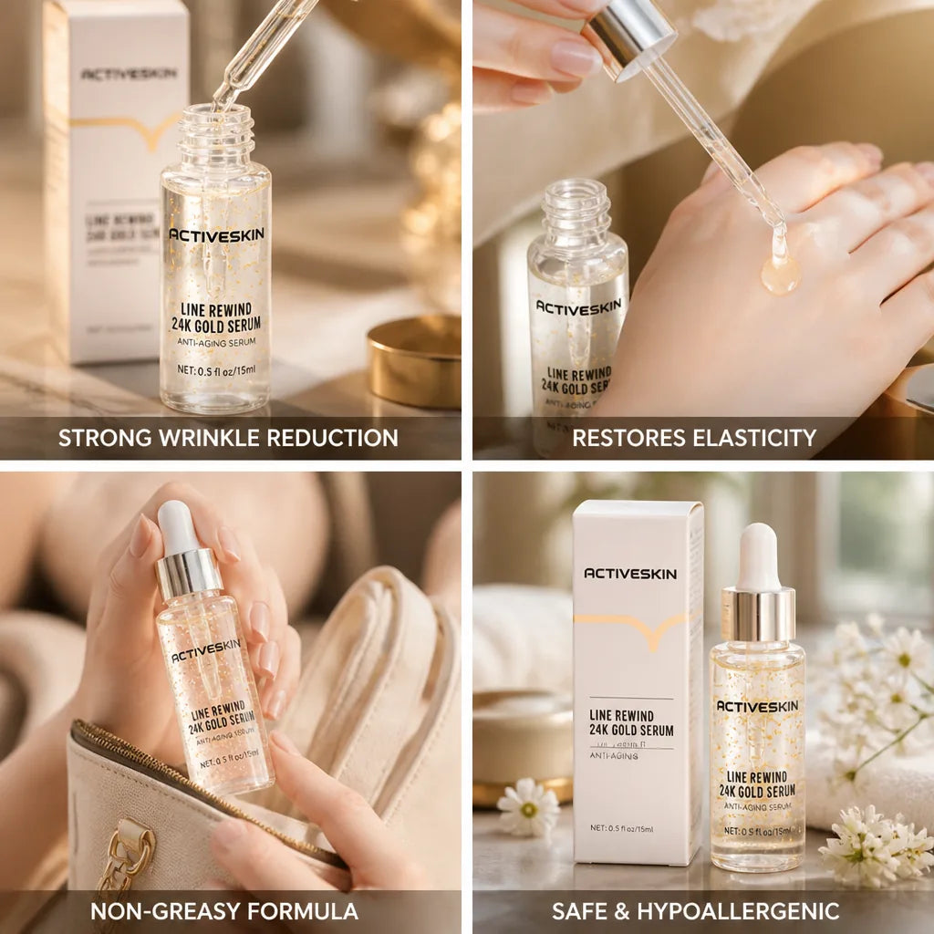 Anti-Aging Serum 24K Gold & Hyaluronic Acid