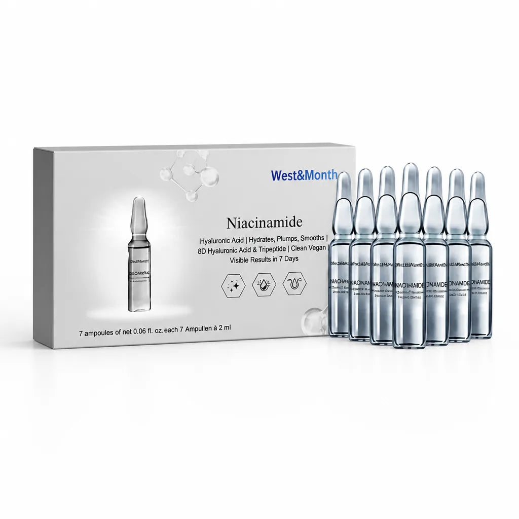 Anti-Aging Serum Collagen Peptides Hydrating Brightening 7 Bottles
