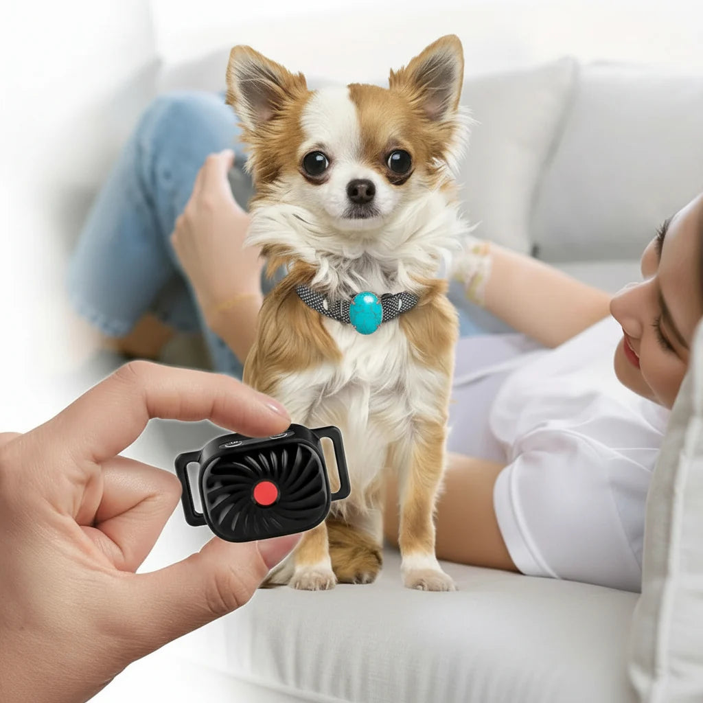 Anti-Bark Collar Sound & Vibration Microphone Detection