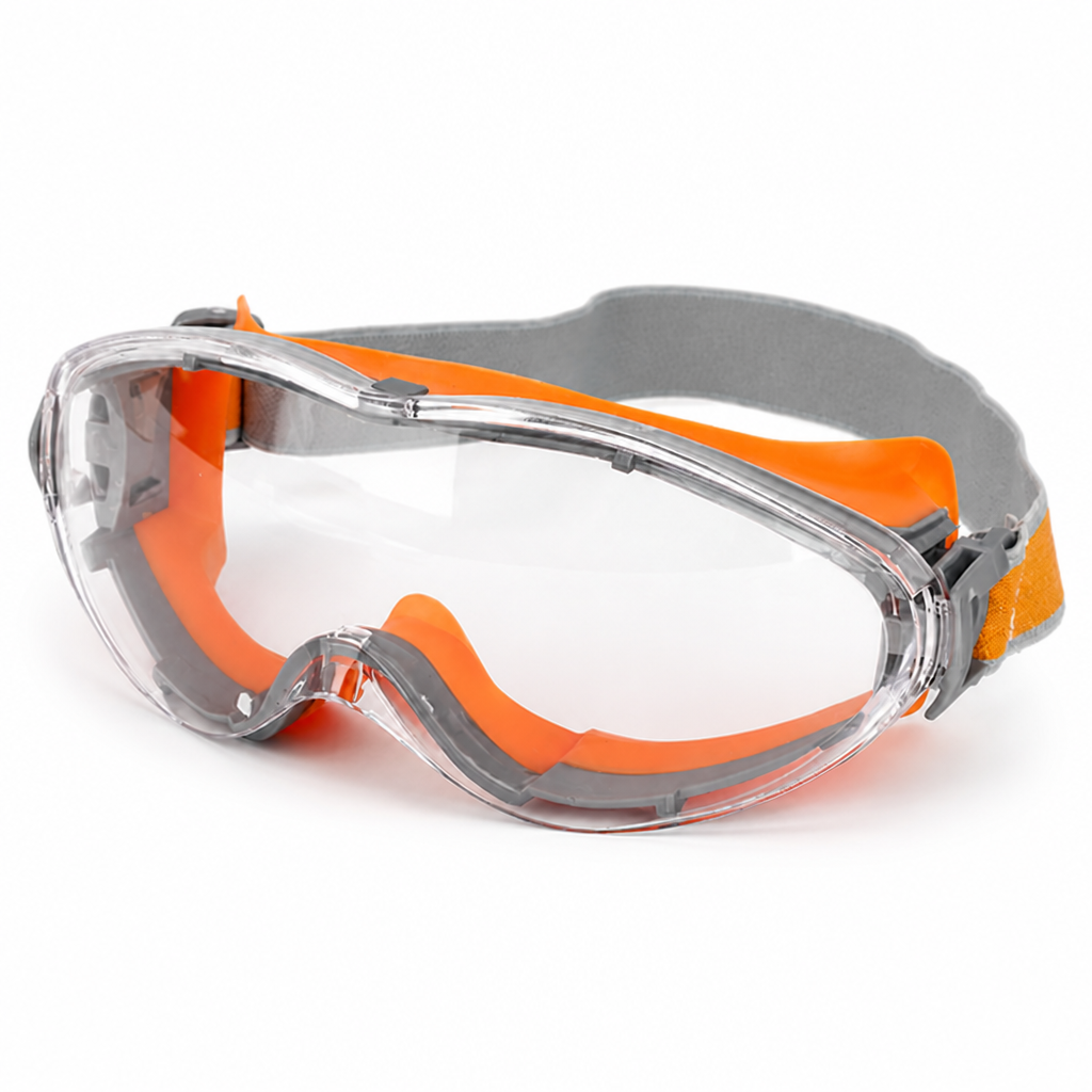 Anti-Fog Panoramic Lens Silicone-Seal Safety Goggles