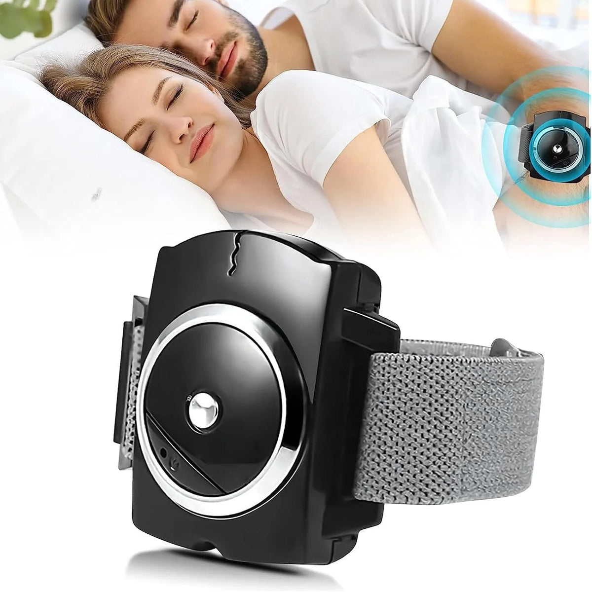 Anti-Snore Wristband Auto Snore Detection & Pulse Stimulation