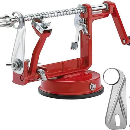 Apple Peeler Corer Slicer Adjustable Stainless Blades & Suction Base