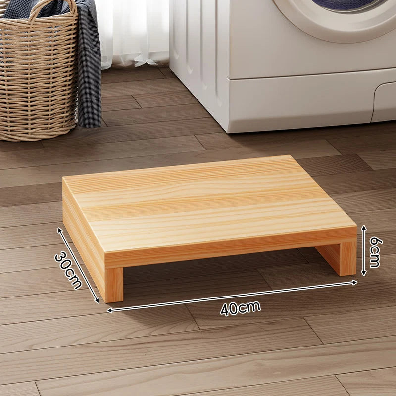 Appliance Riser Platform Solid Wood Low-Profile Design