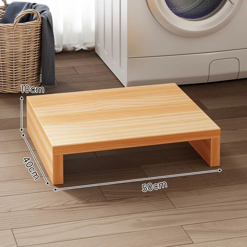 Appliance Riser Platform Solid Wood Low-Profile Design