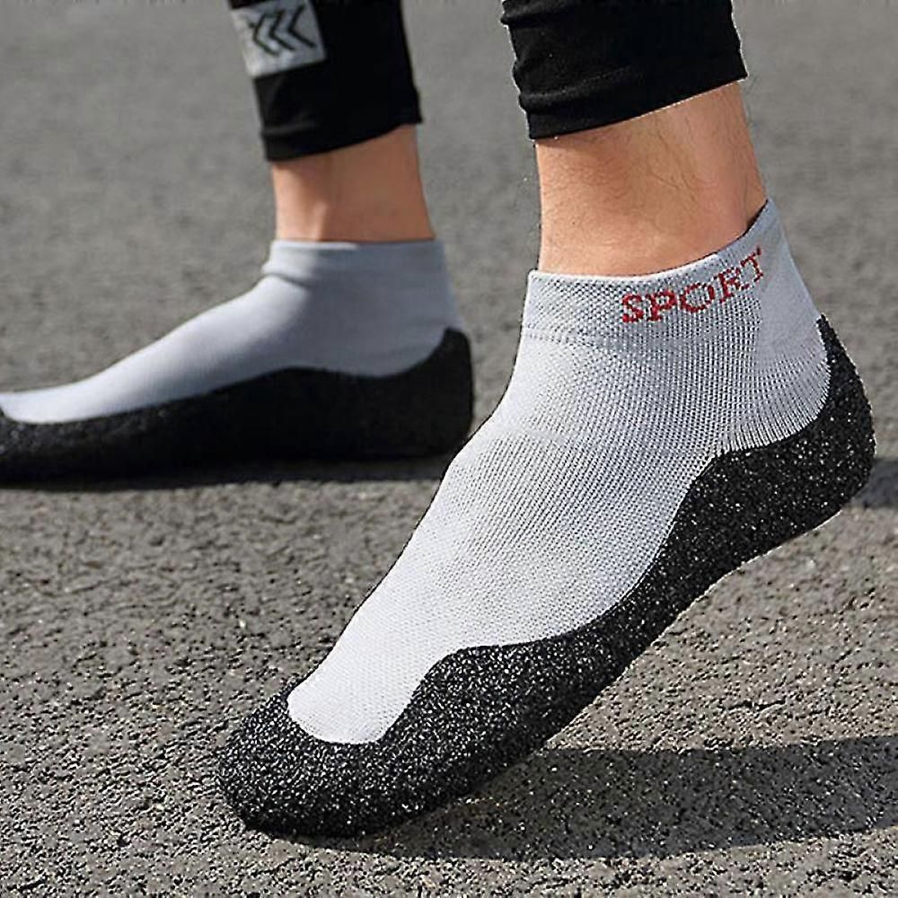 Aqua Socks Rubber Grip Sole & Drainage Holes